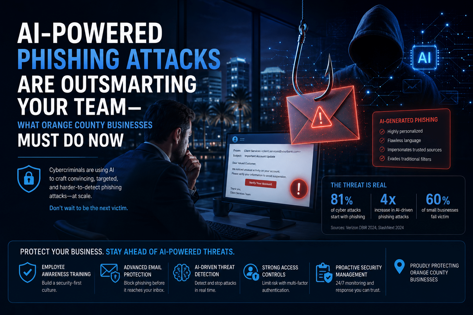 AI-Powered Phishing Attacks Are Outsmarting Your Team—What Orange County Businesses Must Do Now